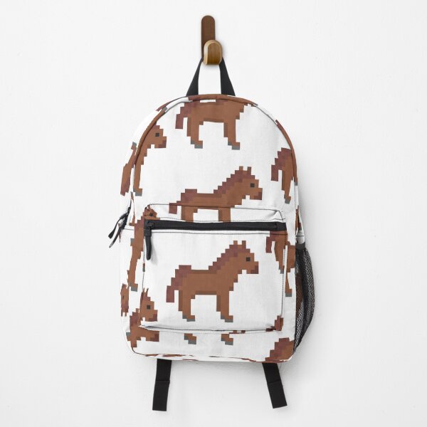 Item preview, Retro 8-Bit Pixel Art Brown Horse designed and sold by wagnerps.