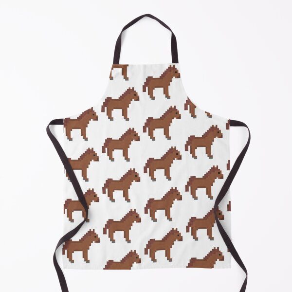 Item preview, Retro 8-Bit Pixel Art Brown Horse designed and sold by wagnerps.