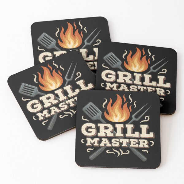 Item preview, Grill Master Motif Flame Grill Accessory Design designed and sold by Azrou shop.