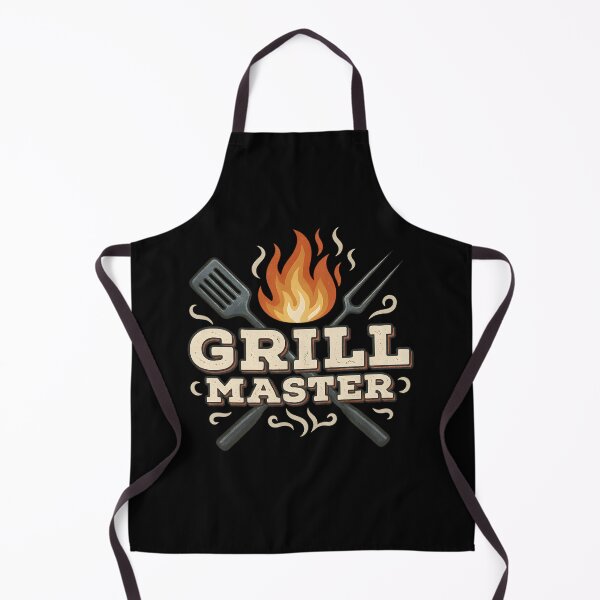 Item preview, Grill Master Motif Flame Grill Accessory Design designed and sold by Azrou shop.