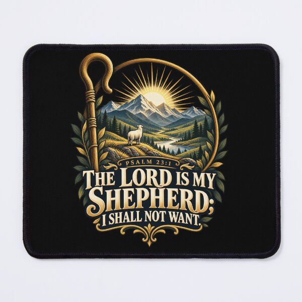 Item preview, Psalm 23:1 The Lord Is My Shepherd Christian Design designed and sold by ChristianLife.