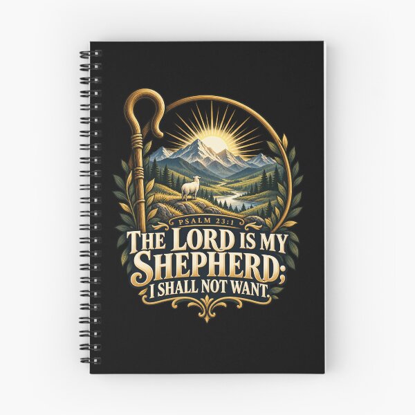 Item preview, Psalm 23:1 The Lord Is My Shepherd Christian Design designed and sold by ChristianLife.