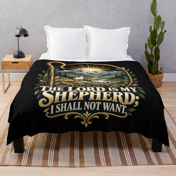 Item preview, Psalm 23:1 The Lord Is My Shepherd Christian Design designed and sold by ChristianLife.