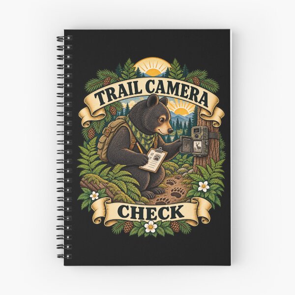 Item preview, Trail Camera Check - Black Bear designed and sold by Good Mood Foundry.