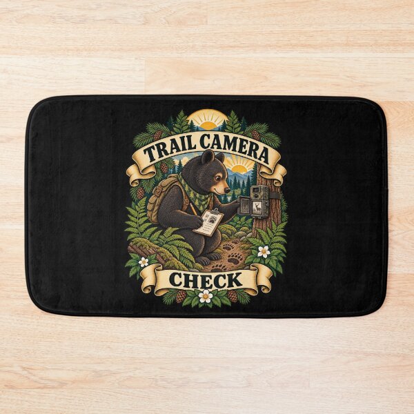 Item preview, Trail Camera Check - Black Bear designed and sold by Good Mood Foundry.