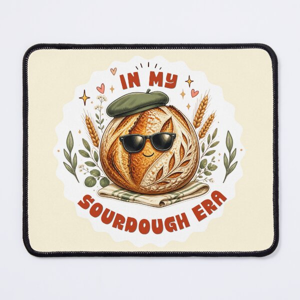 Item preview, In My Sourdough Era Funny Artisan Bread Sticker designed and sold by KaBaRen.
