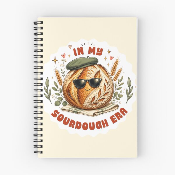 Item preview, In My Sourdough Era Funny Artisan Bread Sticker designed and sold by KaBaRen.