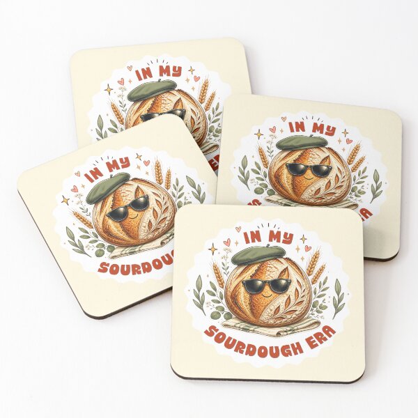 Item preview, In My Sourdough Era Funny Artisan Bread Sticker designed and sold by KaBaRen.