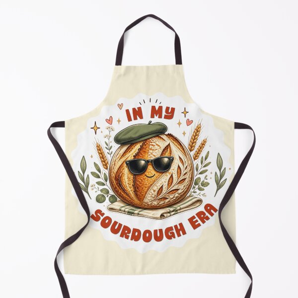 Item preview, In My Sourdough Era Funny Artisan Bread Sticker designed and sold by KaBaRen.