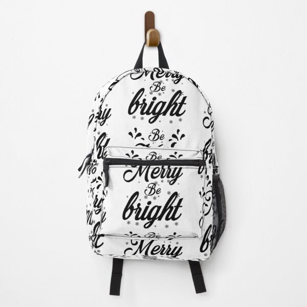 Item preview, Christmas Quote Be Merry Be Bright Festive Holiday Design designed and sold by FuzionRaptor.