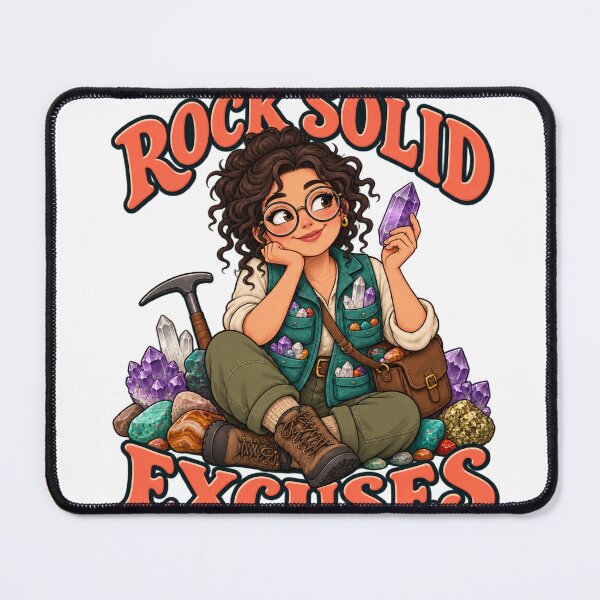 Item preview, Rock Collector Rock Solid Excuses designed and sold by SAS-Designer.