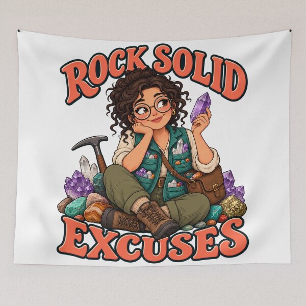 Item preview, Rock Collector Rock Solid Excuses designed and sold by SAS-Designer.