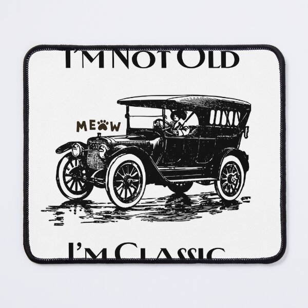 Item preview, I’m Not Old, I’m Gold – Funny Vintage Cat Lover Design designed and sold by falconaro.