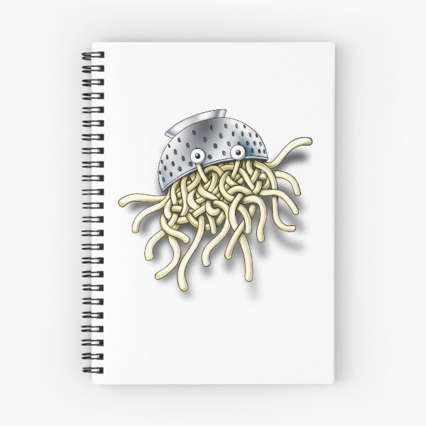 Item preview, Flying Spaghetti Monster with Colander designed and sold by DooodleGod.
