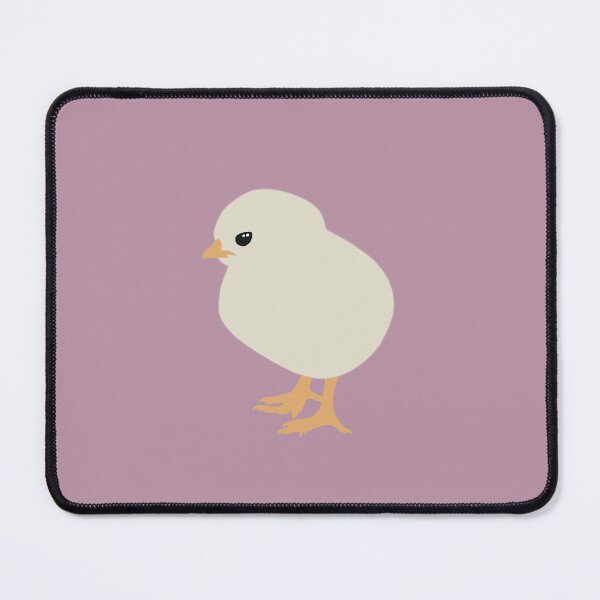 Item preview, Cute Minimalist Chick II on Dusty Mauve Background designed and sold by Nasdigitalart.