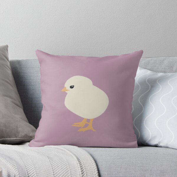 Item preview, Cute Minimalist Chick II on Dusty Mauve Background designed and sold by Nasdigitalart.