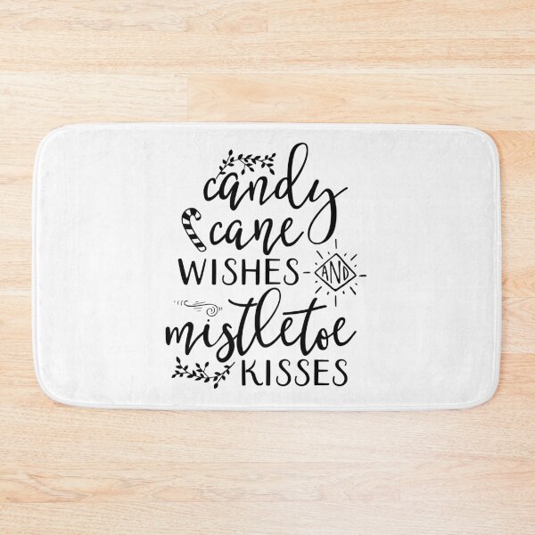 Item preview, Christmas Quote Candy Cane Mistletoe Holiday Vibes Design designed and sold by FuzionRaptor.