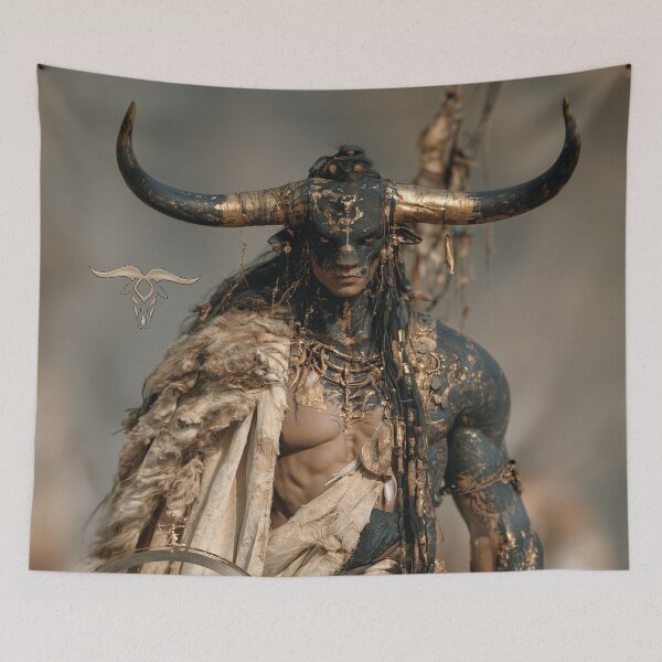Item preview, Taurus the Bull - Surreal Astrology & Earth Element designed and sold by Audra-studio.