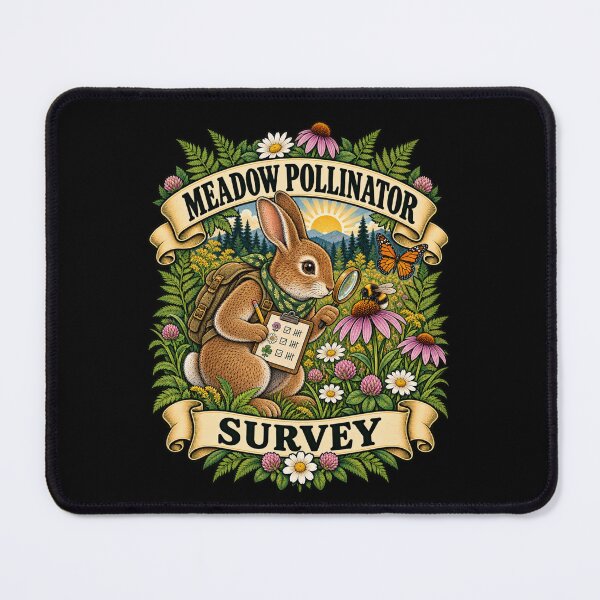 Item preview, Meadow Pollinator Survey - Rabbit designed and sold by Good Mood Foundry.