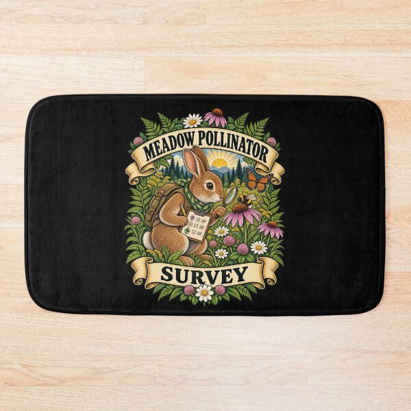 Item preview, Meadow Pollinator Survey - Rabbit designed and sold by Good Mood Foundry.