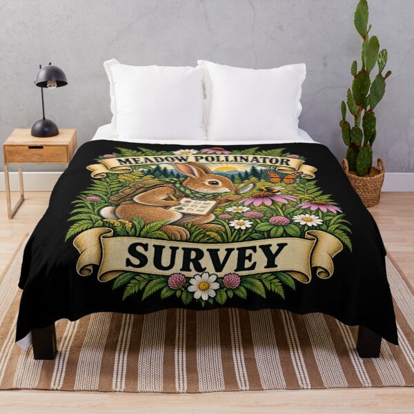 Item preview, Meadow Pollinator Survey - Rabbit designed and sold by Good Mood Foundry.