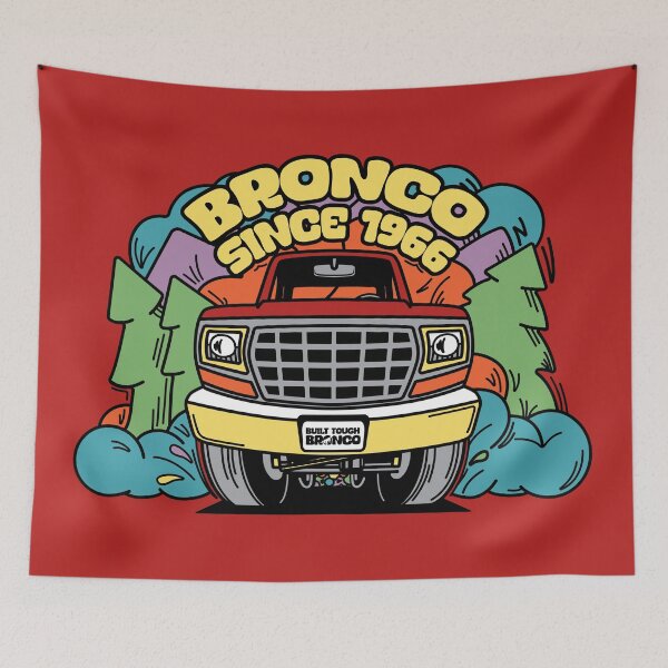 Item preview, 2nd Generation Bronco - Bright Red designed and sold by Justin Ellis.
