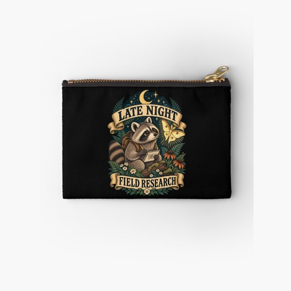 Item preview, Late Night Field Research Raccoon designed and sold by Good Mood Foundry.