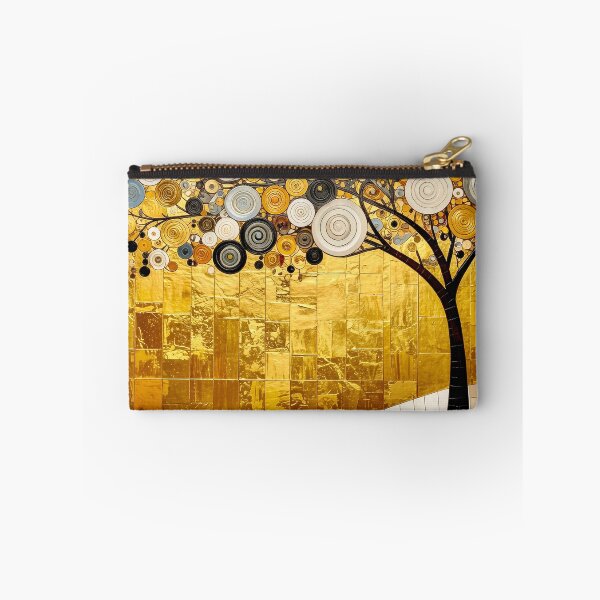Item preview, Golden Tree of Life in Gustav Klimt Style designed and sold by Vicky Brago-Mitchell®.
