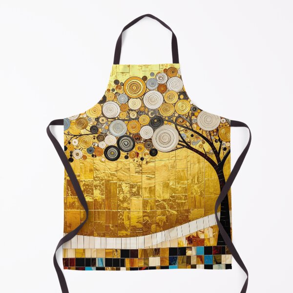 Item preview, Golden Tree of Life in Gustav Klimt Style designed and sold by Vicky Brago-Mitchell®.