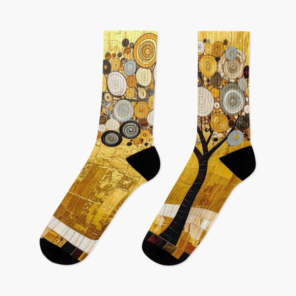 Item preview, Golden Tree of Life in Gustav Klimt Style designed and sold by Vicky Brago-Mitchell®.