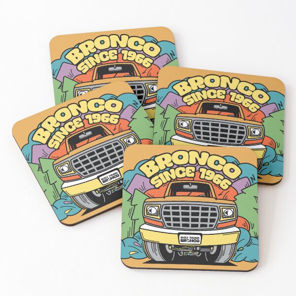 Item preview, 2nd Generation Bronco - Chrome Yellow designed and sold by Justin Ellis.