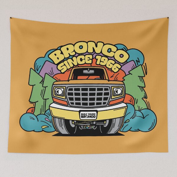 Item preview, 2nd Generation Bronco - Chrome Yellow designed and sold by Justin Ellis.