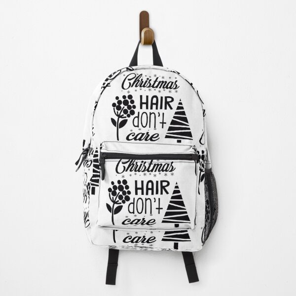 Item preview, Christmas Hair Don't Care Funny Holiday Quote Design designed and sold by FuzionRaptor.