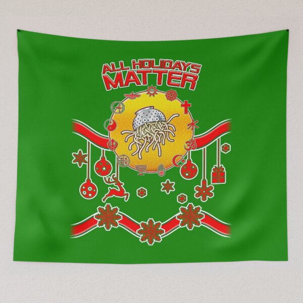 Item preview, All Holidays Matter - Inclusive Christmas Holiday Design designed and sold by DooodleGod.