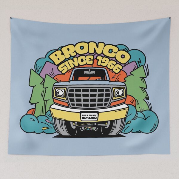 Item preview, 2nd Generation Bronco - Light Blue designed and sold by Justin Ellis.