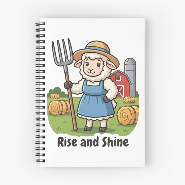 Item preview, Cute Sheep Farmer – Rise and Graze Farming Gift designed and sold by Isliath.
