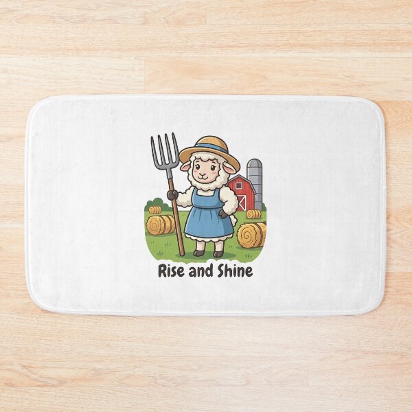 Item preview, Cute Sheep Farmer – Rise and Graze Farming Gift designed and sold by Isliath.