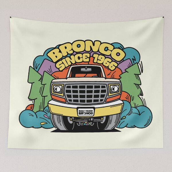 Item preview, 2nd Generation Bronco - Wimbledon White designed and sold by Justin Ellis.