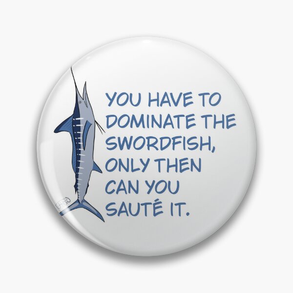 Item preview, Dominate the swordfish designed and sold by MrsWarlock.