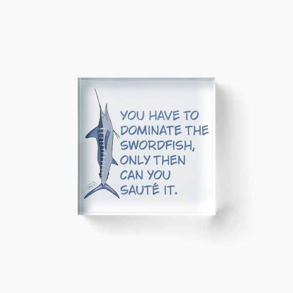 Item preview, Dominate the swordfish designed and sold by MrsWarlock.