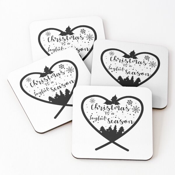 Item preview, Christmas Quote Christmas Is a Joyful Season Holiday Design designed and sold by FuzionRaptor.