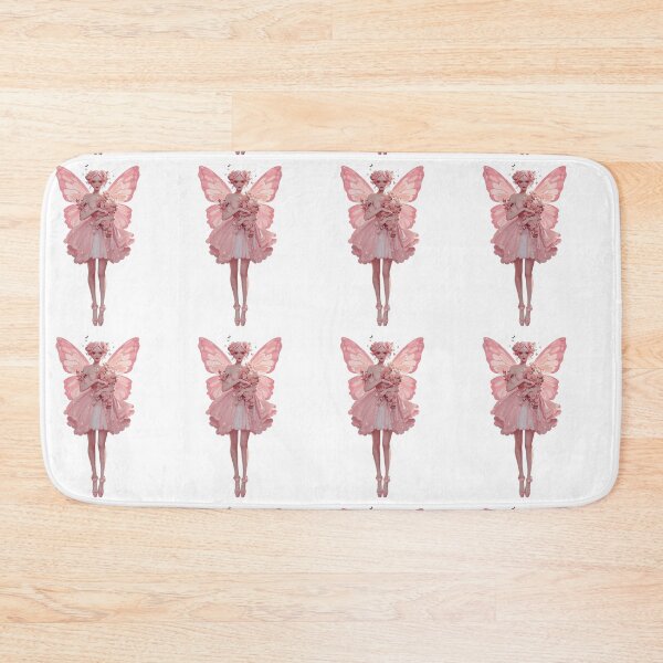 Item preview, Pink Flower Fairy With Butterfly Wings  designed and sold by LC&LCPlatform.