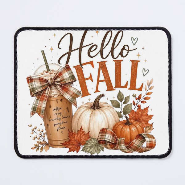 Item preview, Hello Fall designed and sold by The Hyperfixation Station .