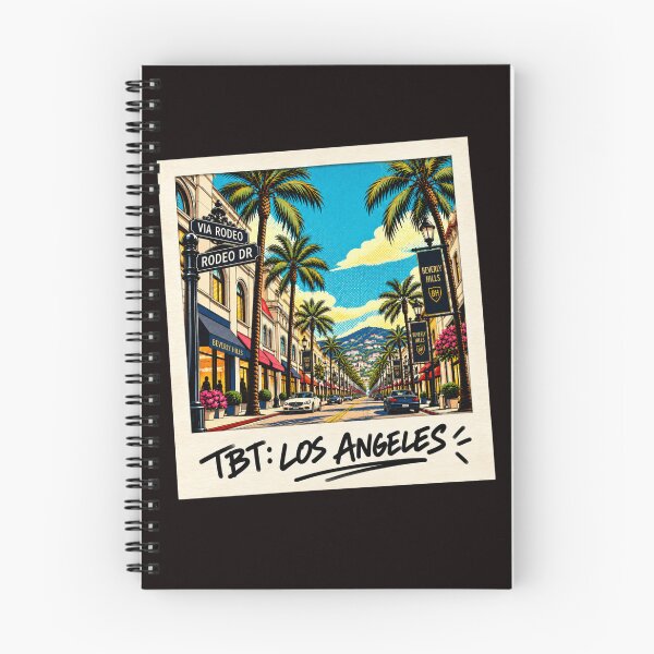 Item preview, TBT: Los Angeles – Rodeo Drive, Beverly Hills – Vintage Polaroid Pop Art designed and sold by ByJeffro.