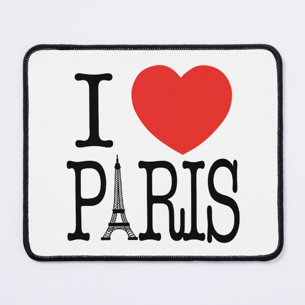 Item preview, I Love Paris - "I Love Paris" Logo, Eiffel Tower designed and sold by DGMaxShop.