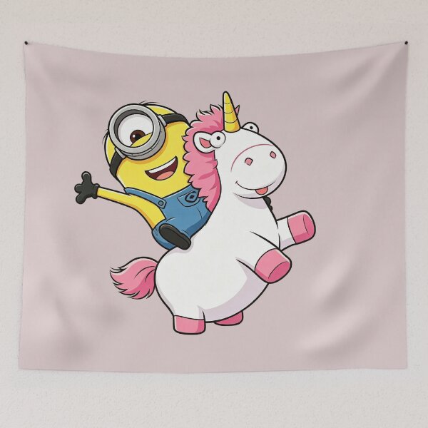 Item preview, Minion on Unicorn Ride designed and sold by wingoo22.
