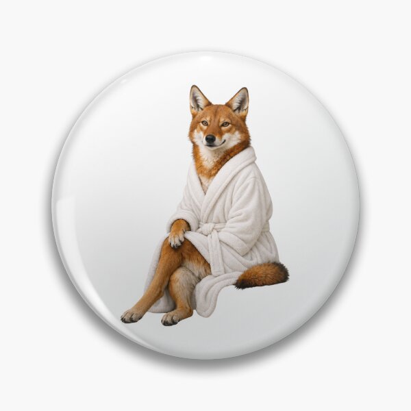 Item preview, Ethiopian Wolf Fluffy Bathrobe designed and sold by Sillytoe.