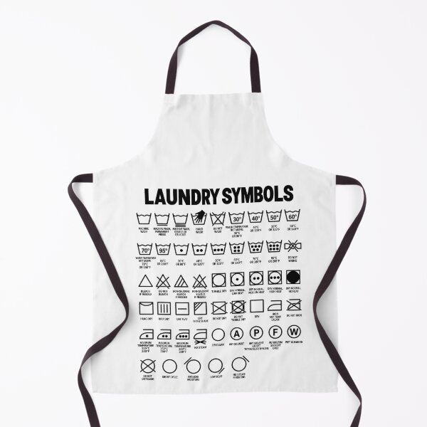 Item preview, Funny Laundry Symbols Care Chart Art designed and sold by elderberry.