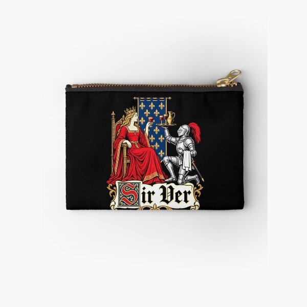 Item preview, Funny Sir Ver Medieval Server Pun Wine Art designed and sold by elderberry.