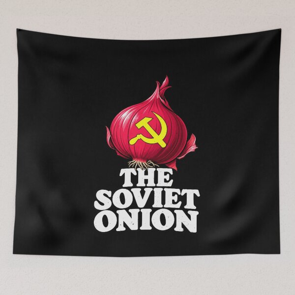 Item preview, Communist Onion Political Satire Humor designed and sold by elderberry.